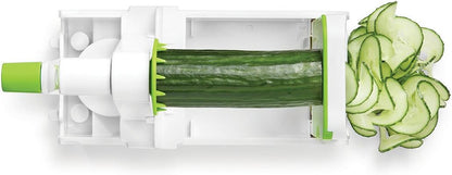 Pro Foldable Spiralizer - Create Healthy Veggie Noodles and Spiral Slices - 3 Blades - Collapses for Easy Storage