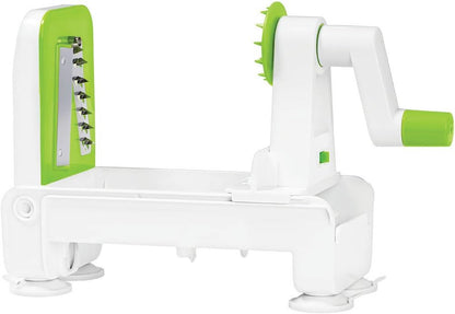 Pro Foldable Spiralizer - Create Healthy Veggie Noodles and Spiral Slices - 3 Blades - Collapses for Easy Storage