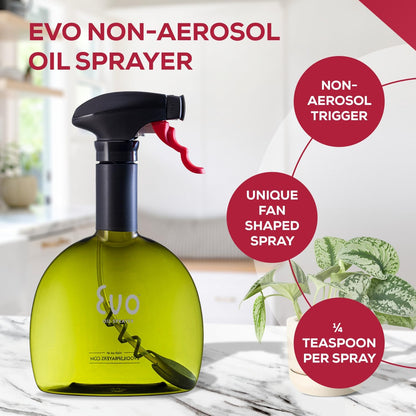 Original, Non-Aerosol for Olive, Cooking Oils, and Vinegars, Green, 24-Ounce Capacity