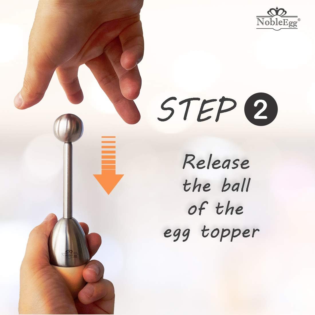 Egg Topper Opener Cracker Tool | Easily Cut and Remove the Top of Soft-Boiled Eggs