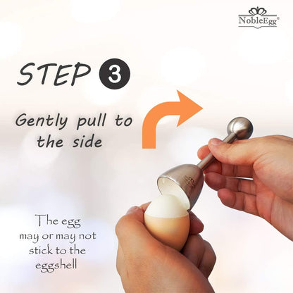 Egg Topper Opener Cracker Tool | Easily Cut and Remove the Top of Soft-Boiled Eggs