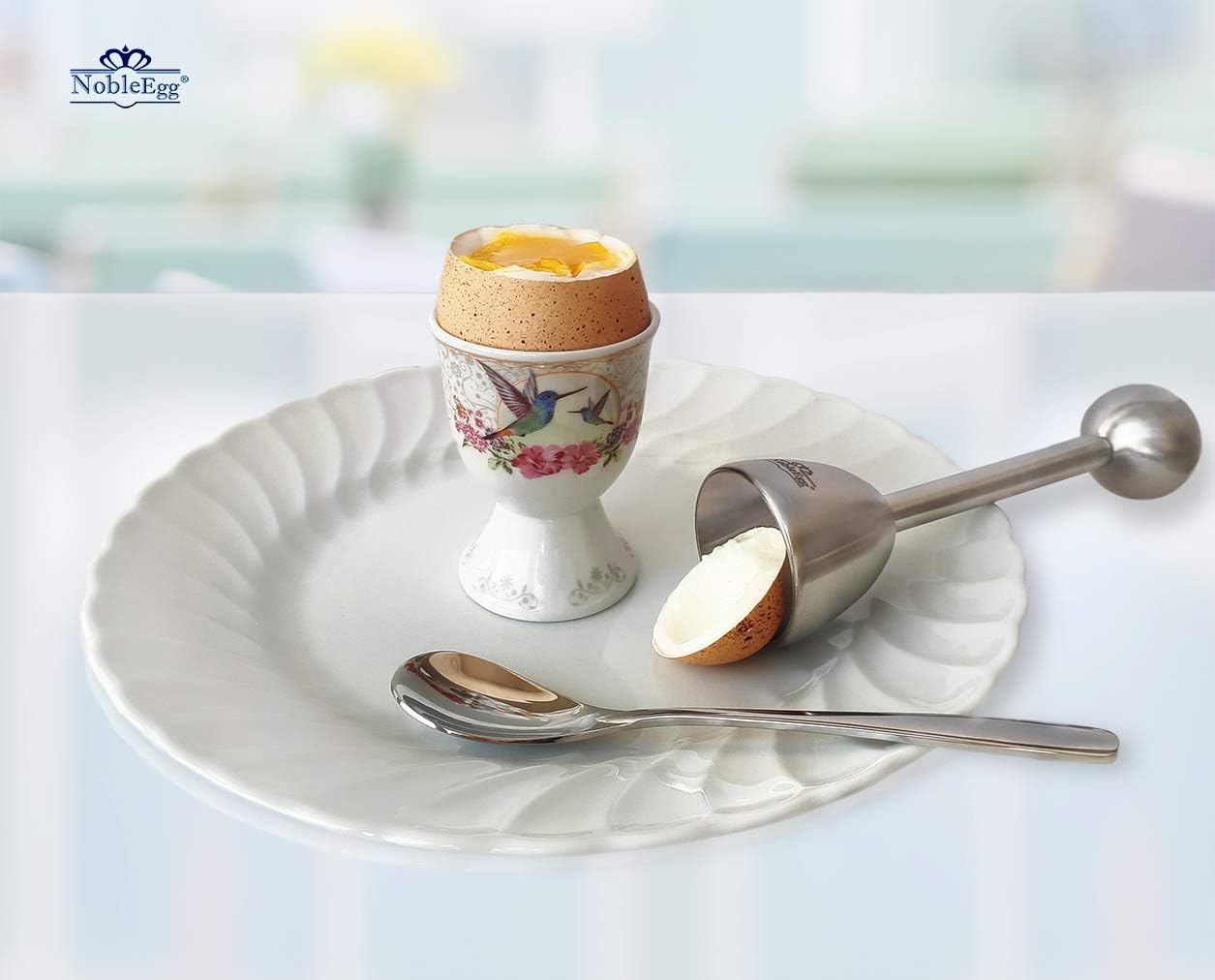 Egg Topper Opener Cracker Tool | Easily Cut and Remove the Top of Soft-Boiled Eggs