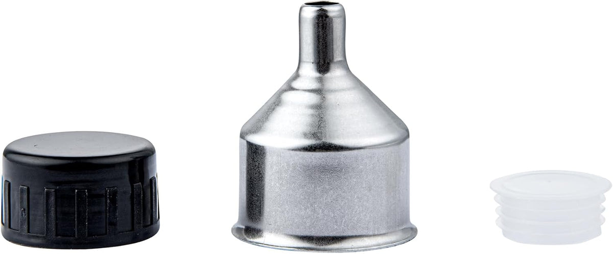 RW Base 16.9 Ounce Olive Oil Dispenser 1 Kitchen Oil Dispenser Bottle - With Stainless Steel Pourer Non-Leaking Black Glass Olive Oil Pourer For Cooking Or Salad Dressings