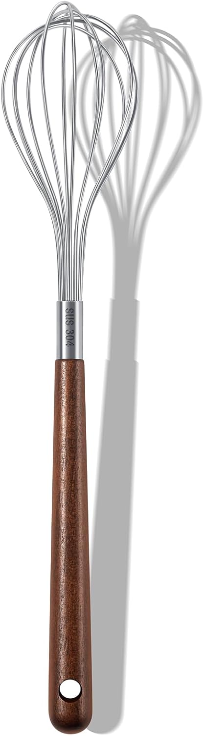 Scandinavian Modern Colors 2-In-1 Mini Whisk and Spoon, Set of 3