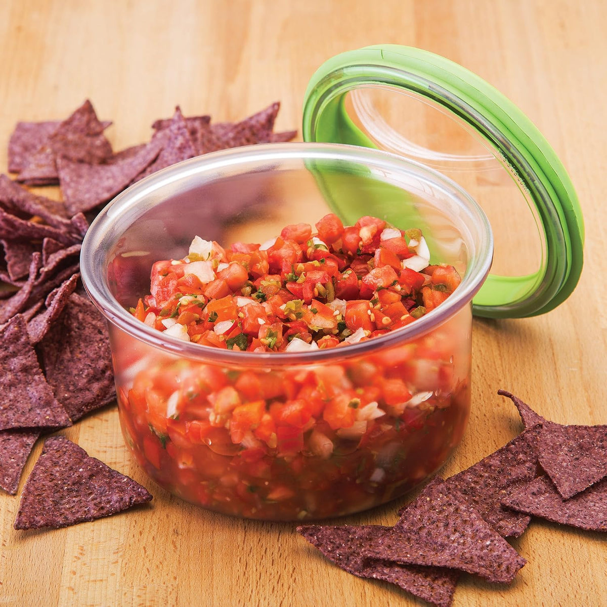 Good Grips 3-in-1 Avocado Slicer,Green/Black,0 & Prepworks by Progressive Fresh Guacamole ProKeeper with Air Tight Lid