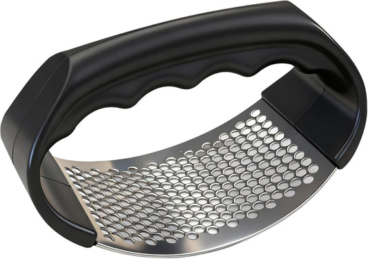 Garlic press rocker, Stainless Steel Garlic Crusher – Effortless Mincing, Rust-Resistant Kitchen Gadget