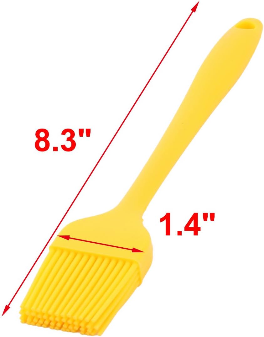 Silicone Family Bakery Cookie Cake Baking Tool Cream Butter Pastry Brush Pink