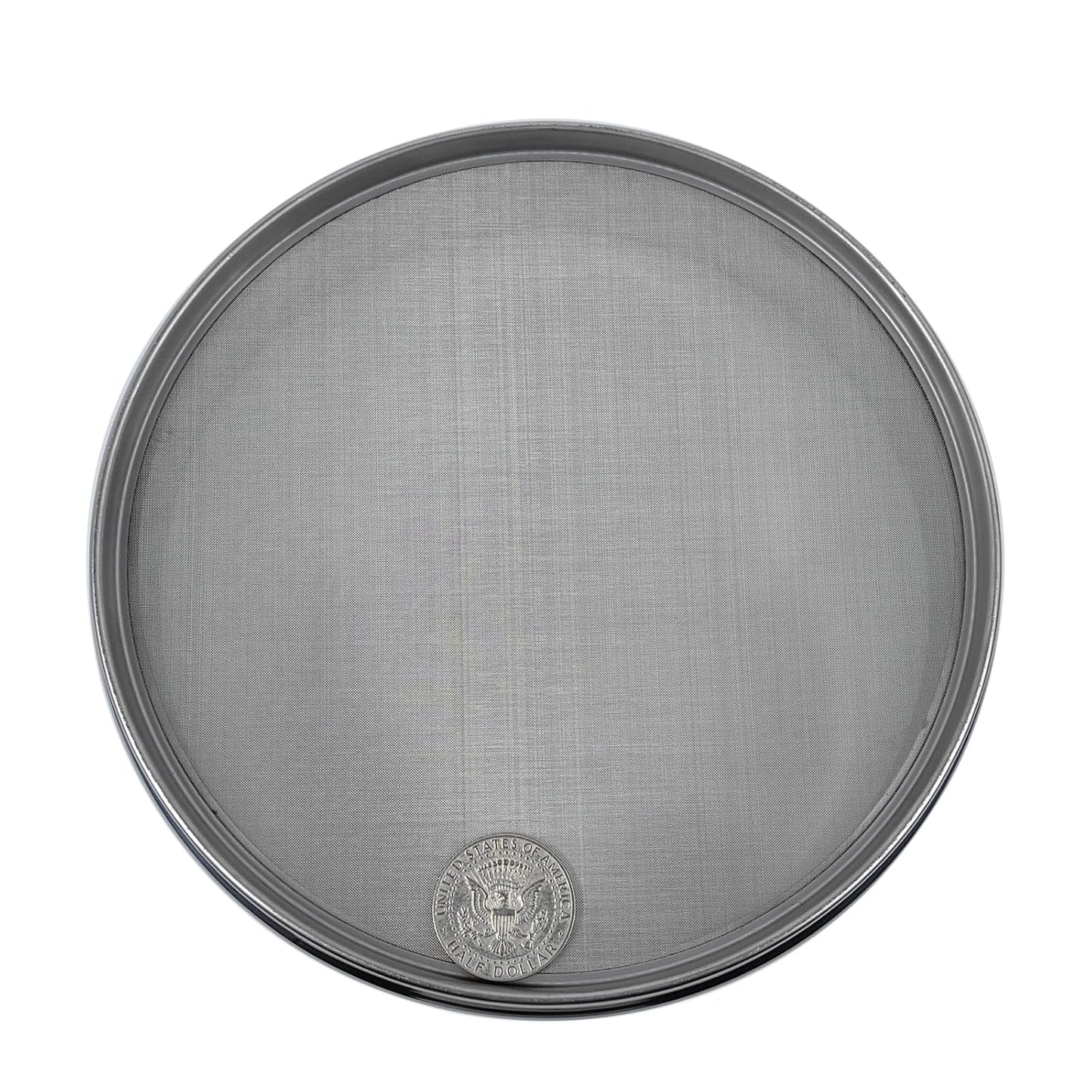 60 Mesh Lab Sieves 8" Diameter 304 Stainless Steel Wire Cloth Test Sieve for Industrial Laboratory Home