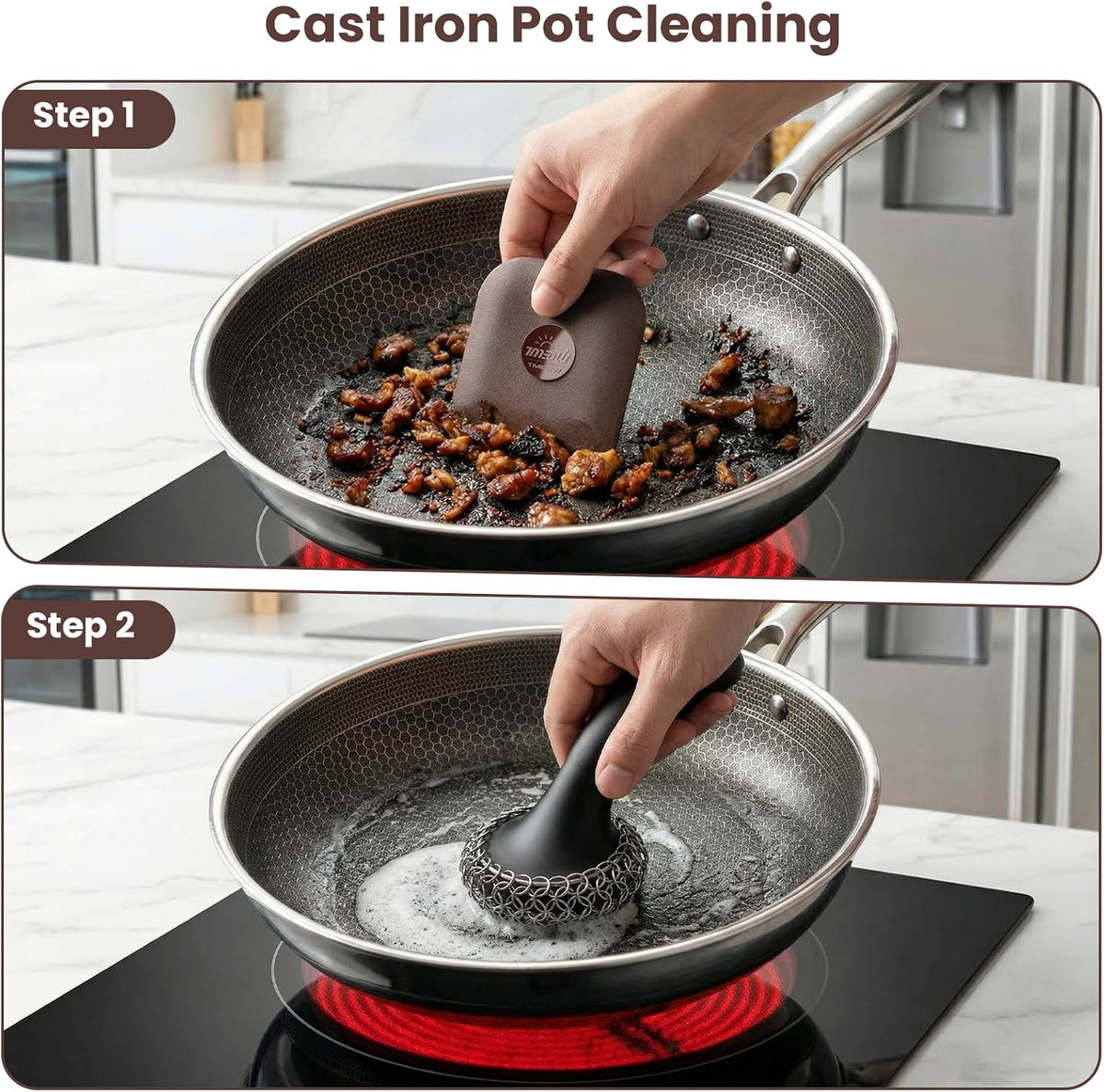 Pan Scraper Tool for Kitchen Pot Scraper