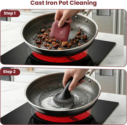 Pan Scraper Tool for Kitchen Pot Scraper