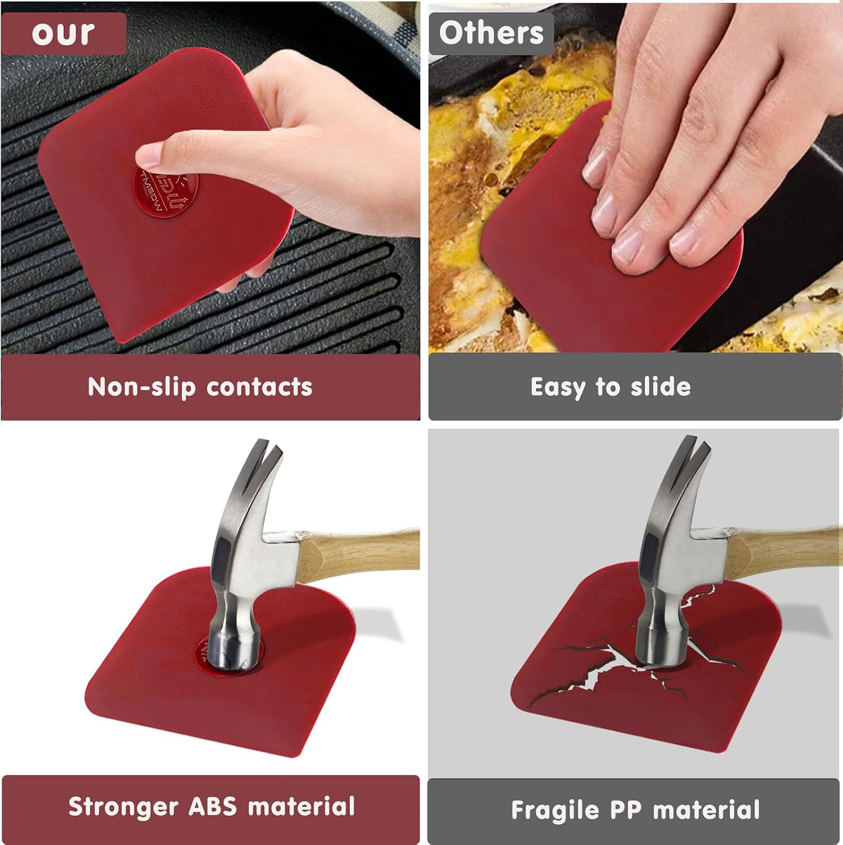 Pan Scraper Tool for Kitchen Pot Scraper