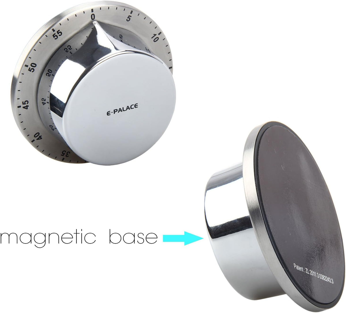 Kitchen Timers for Cooking,60 Minute Magnetic Kitchen Timer Egg Timer
