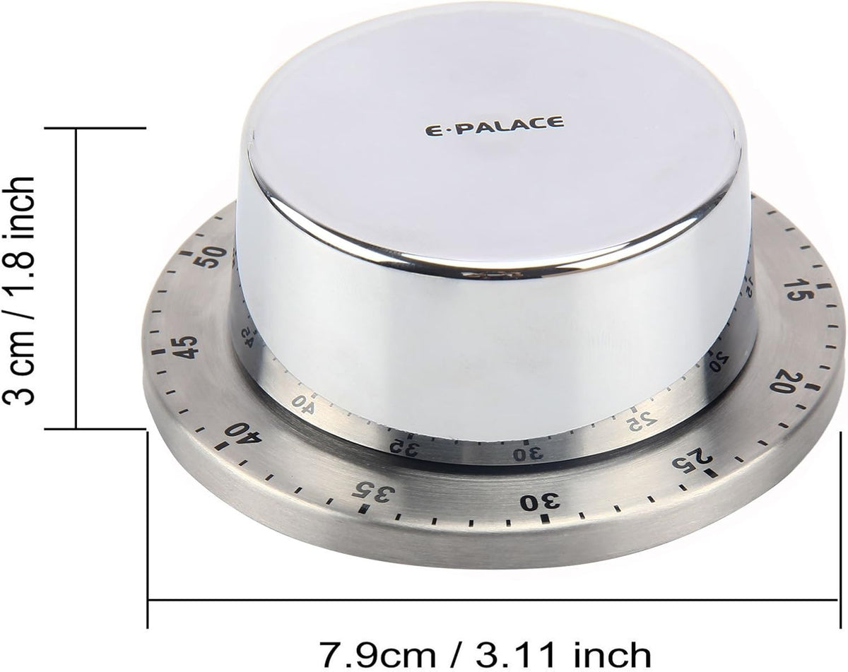 Kitchen Timers for Cooking,60 Minute Magnetic Kitchen Timer Egg Timer