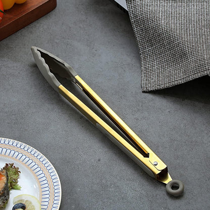 Gold Basting Brush, Non-stick Silicone Kitchen Brush For Cooking With Titanium Gold Plating Handle, Barbeque Brush, Pastry Brush, BBQ Brush, Dishwasher Safe, Easy to Clean
