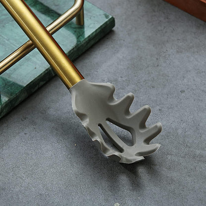 Gold Basting Brush, Non-stick Silicone Kitchen Brush For Cooking With Titanium Gold Plating Handle, Barbeque Brush, Pastry Brush, BBQ Brush, Dishwasher Safe, Easy to Clean