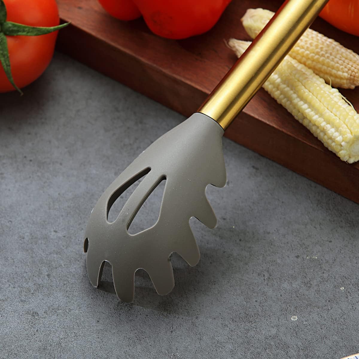 Gold Basting Brush, Non-stick Silicone Kitchen Brush For Cooking With Titanium Gold Plating Handle, Barbeque Brush, Pastry Brush, BBQ Brush, Dishwasher Safe, Easy to Clean