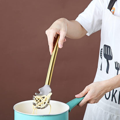 Gold Basting Brush, Non-stick Silicone Kitchen Brush For Cooking With Titanium Gold Plating Handle, Barbeque Brush, Pastry Brush, BBQ Brush, Dishwasher Safe, Easy to Clean