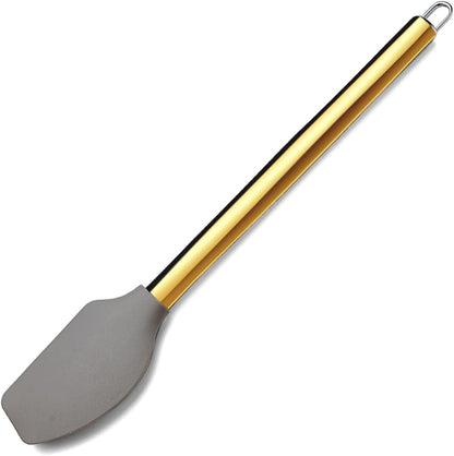 Gold Basting Brush, Non-stick Silicone Kitchen Brush For Cooking With Titanium Gold Plating Handle, Barbeque Brush, Pastry Brush, BBQ Brush, Dishwasher Safe, Easy to Clean