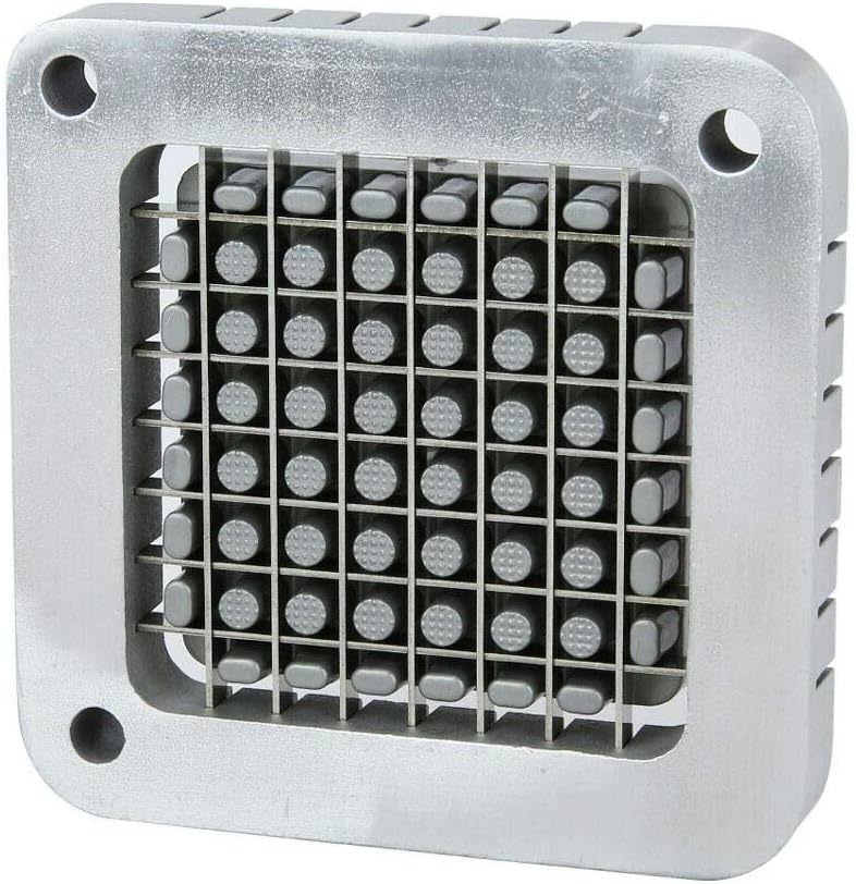 3-Hole 3/8" Cutting Frame Replacement Blade and Pushing Block Kit for French Fry Cutter