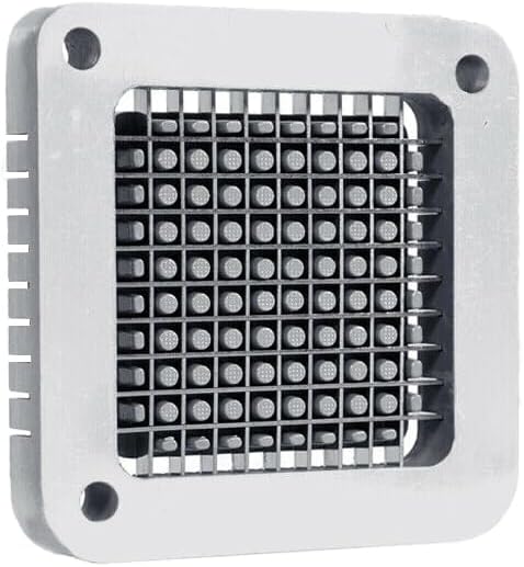 3-Hole 3/8" Cutting Frame Replacement Blade and Pushing Block Kit for French Fry Cutter