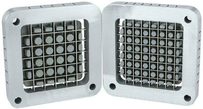 3-Hole 3/8" Cutting Frame Replacement Blade and Pushing Block Kit for French Fry Cutter