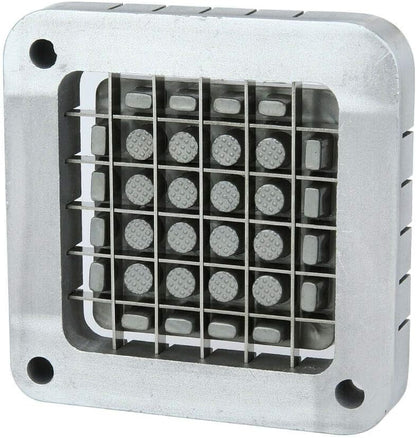 3-Hole 3/8" Cutting Frame Replacement Blade and Pushing Block Kit for French Fry Cutter
