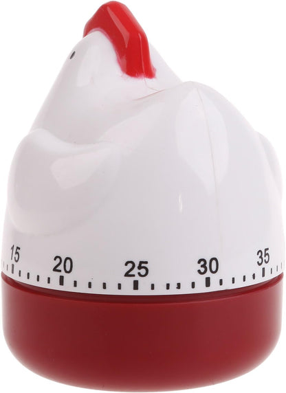Cute Hen Kitchen Cooking Timer Mechanical Countdown Clock Alarm Reminder F Kitchen Timer Led