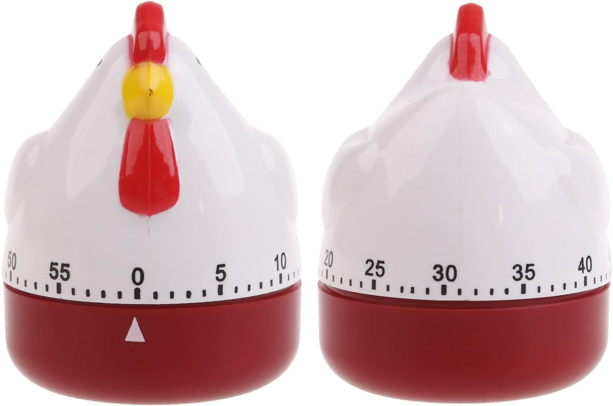Cute Hen Kitchen Cooking Timer Mechanical Countdown Clock Alarm Reminder F Kitchen Timer Led