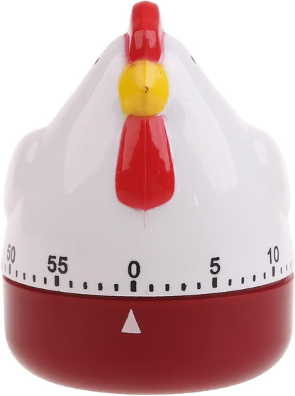Cute Hen Kitchen Cooking Timer Mechanical Countdown Clock Alarm Reminder F Kitchen Timer Led