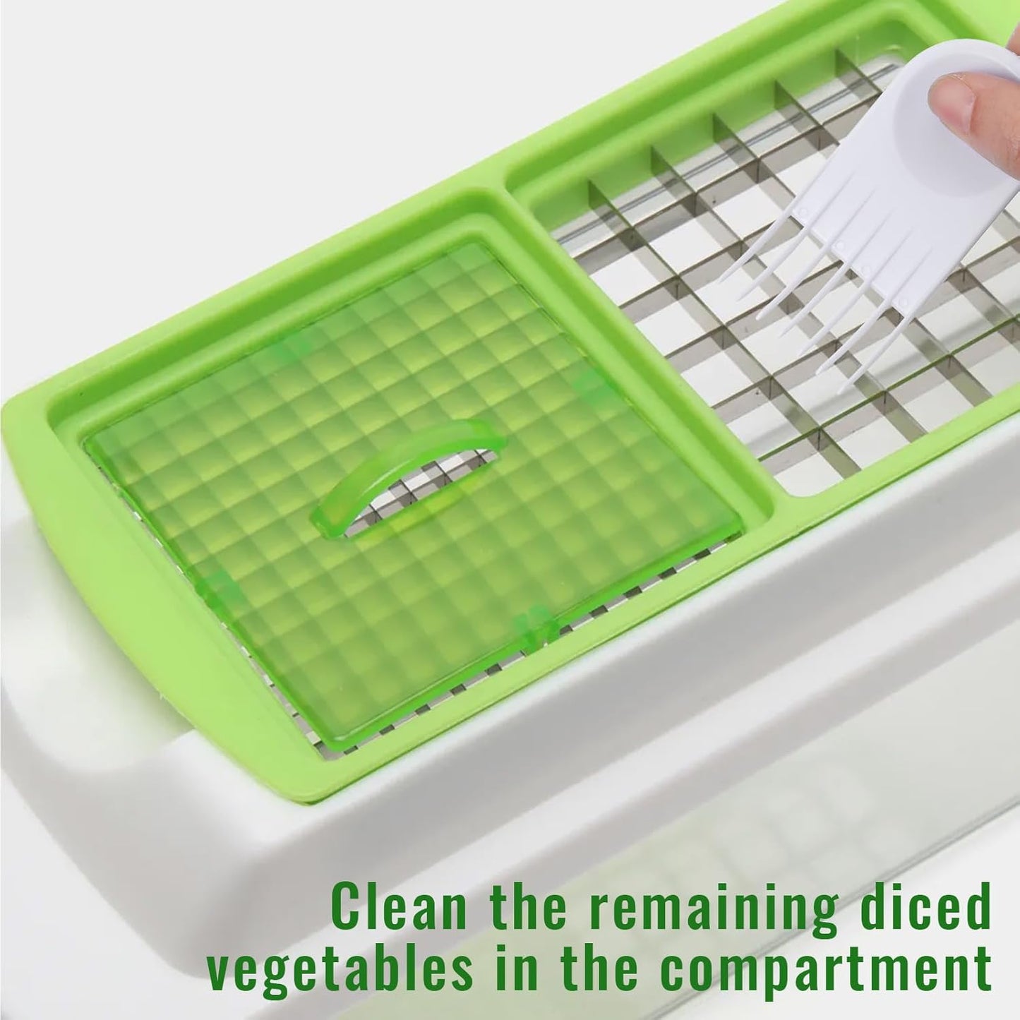 4pcs Vegetable Chopper Cleaning Tools Fork, Onion Chopper Tool, Salad Chopper Tool Vegetable Chopper Cleaner Comb for Most Chop Wizard Vegetable Chopper