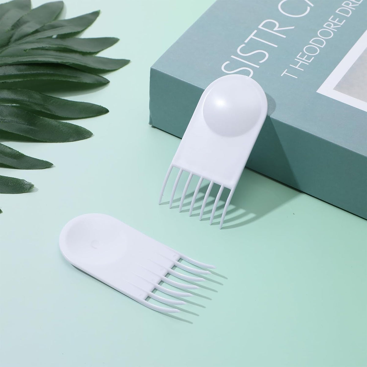 4pcs Vegetable Chopper Cleaning Tools Fork, Onion Chopper Tool, Salad Chopper Tool Vegetable Chopper Cleaner Comb for Most Chop Wizard Vegetable Chopper