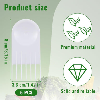 4pcs Vegetable Chopper Cleaning Tools Fork, Onion Chopper Tool, Salad Chopper Tool Vegetable Chopper Cleaner Comb for Most Chop Wizard Vegetable Chopper