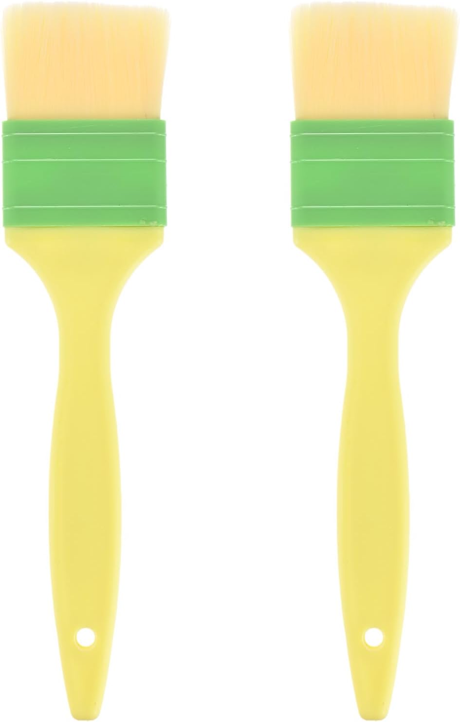 2-Pack Pastry Brush, Soft Basting Baking BBQ Oil Brush for Cooking/Barbecue/Kitchen [3"]