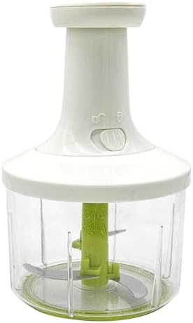 Kitchen Hand Food Processor Manual Food Chopper Vegetable Chopper Hand Pressed Onion Chopper for Onions, Garlic, Nuts, Fruits