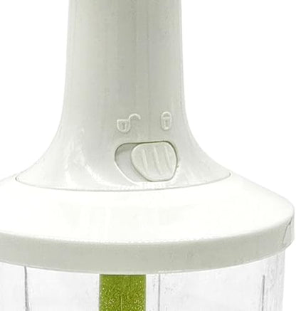 Kitchen Hand Food Processor Manual Food Chopper Vegetable Chopper Hand Pressed Onion Chopper for Onions, Garlic, Nuts, Fruits