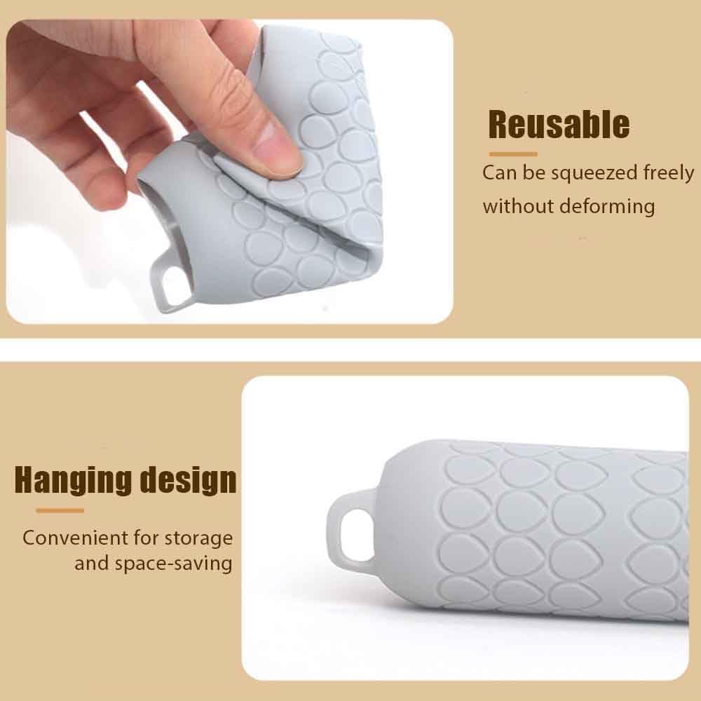 Garlic Peeler Skin Remover Roller Keeper,Easy Quick to Peeled Garlic Cloves with Silicone Tube Roller Garlic Peeling Kitchen Tool