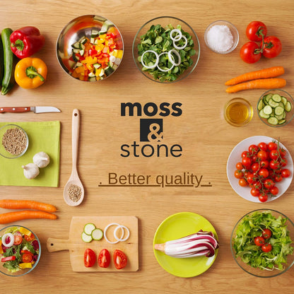 Moss and Stone Digital Kitchen Scale Food Multifunction Accuracy Digital Scale LCD Display 11 Lb 5 Kg, Food Scales Digital Weight Grams and Oz, Baking Scale, Stainless Steel Small Food Scale