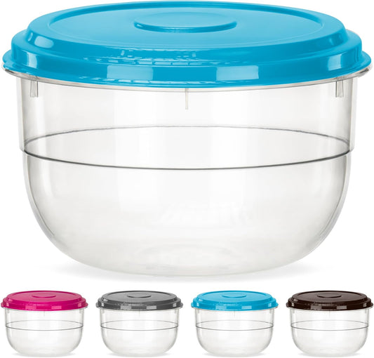 X-Large Storage Container, 185 oz Plastic Bowl, Random Color