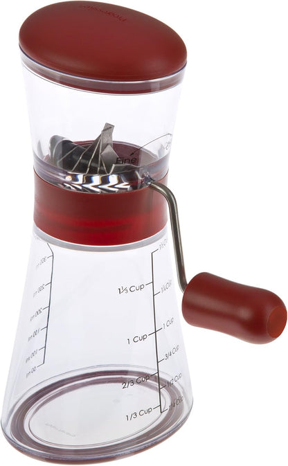 Prepworks by Progressive Nut Chopper with Non-Skid Base, White