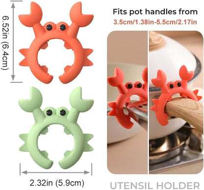 Bow Spoon Holder Cute Spoon Rest for Stove Top, Steam Releaser & Lid Lifter – Heat Resistant Silicone Cooking Gadget, Cute Kitchen Accessories, Gift for Home Cooks