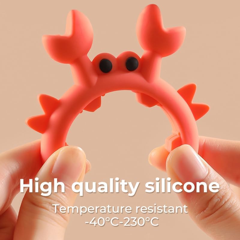 Bow Spoon Holder Cute Spoon Rest for Stove Top, Steam Releaser & Lid Lifter – Heat Resistant Silicone Cooking Gadget, Cute Kitchen Accessories, Gift for Home Cooks