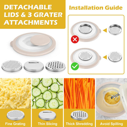 Mixing Bowls, Stainless Steel Nesting Salad Bowls Set