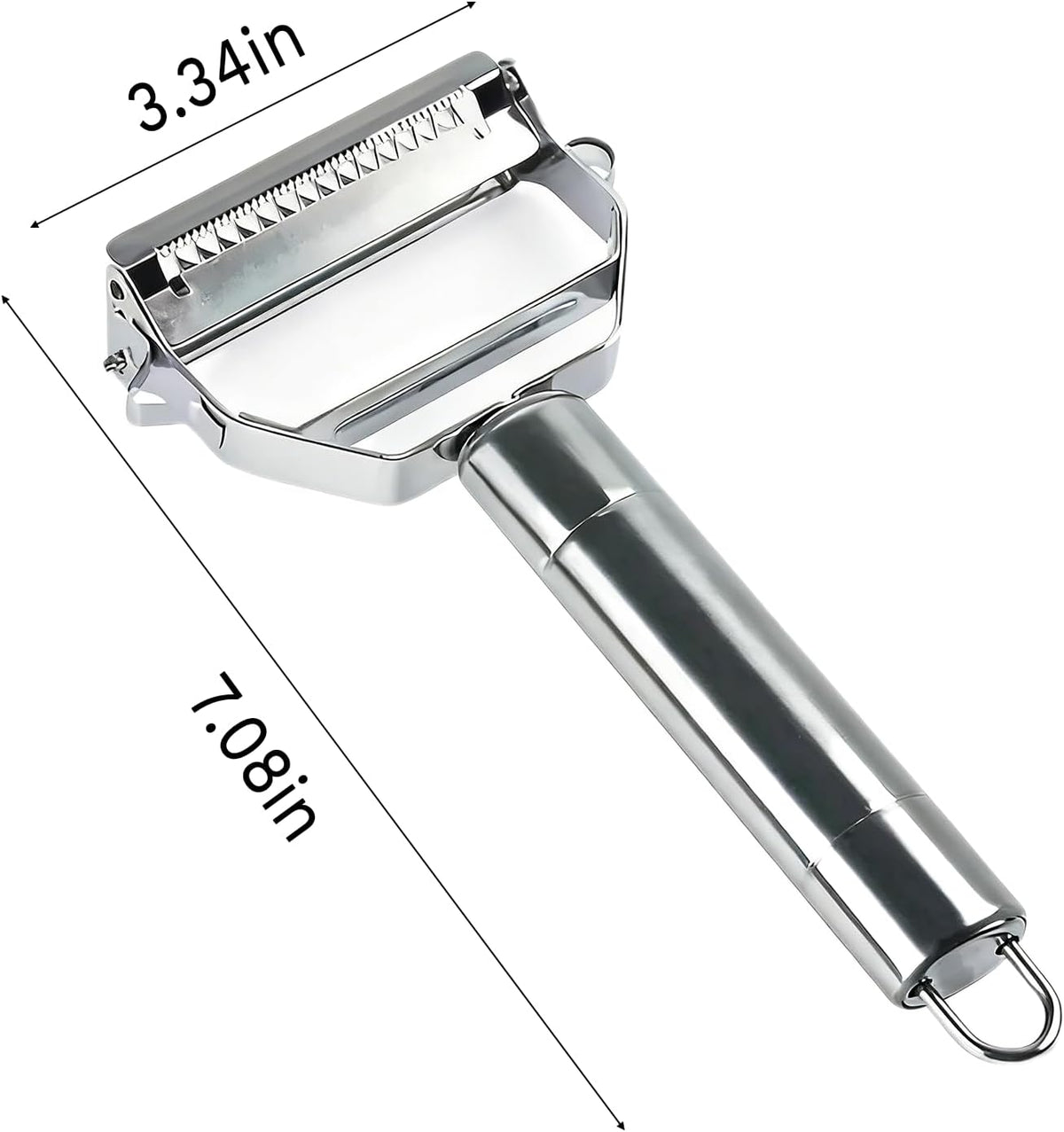 Potato Vegetable Cabbage Peeler for Kitchen Stainless Steel Fruit Shredder