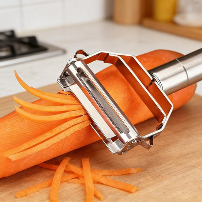 Potato Vegetable Cabbage Peeler for Kitchen Stainless Steel Fruit Shredder