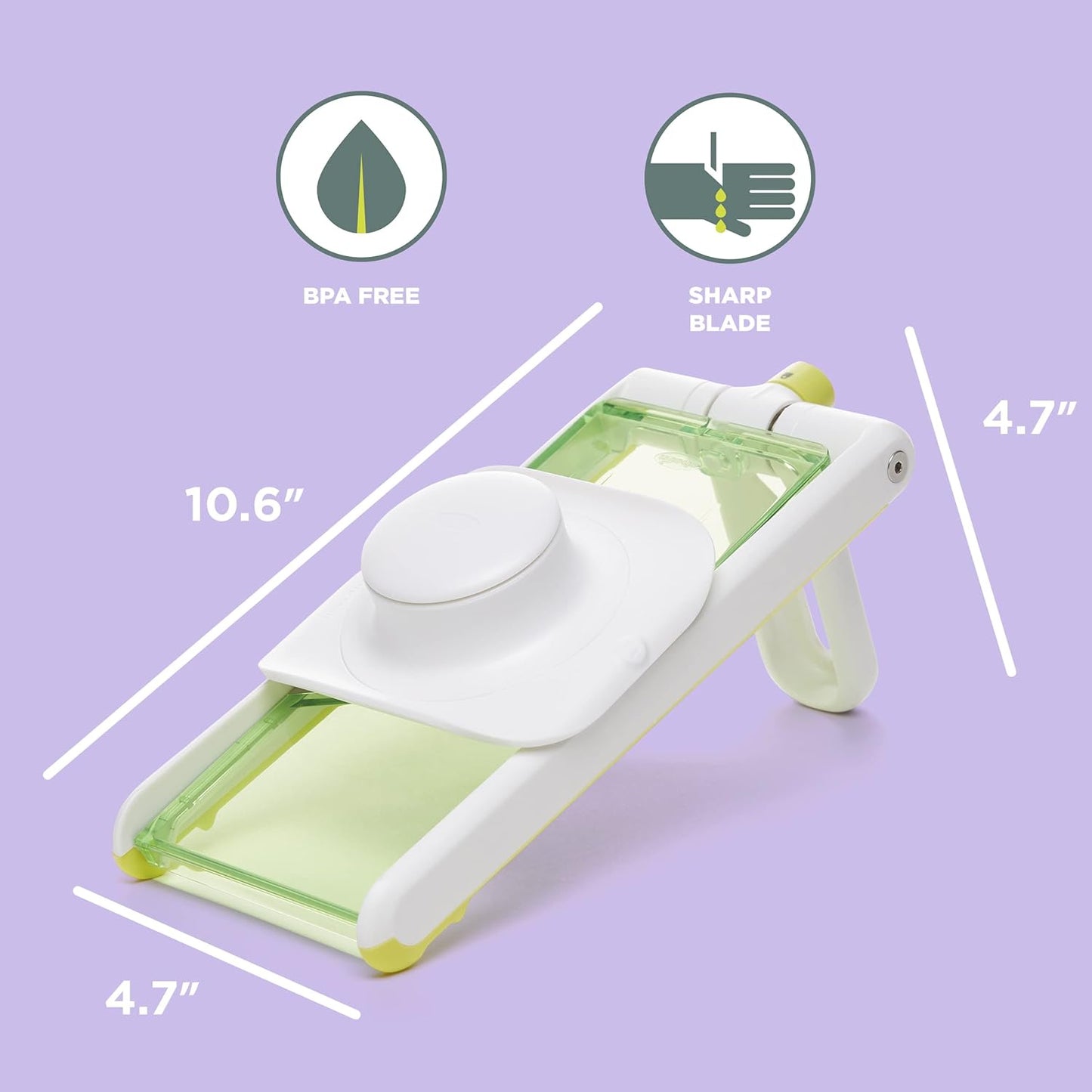 SleekSlice Adjustable Handheld Mandoline