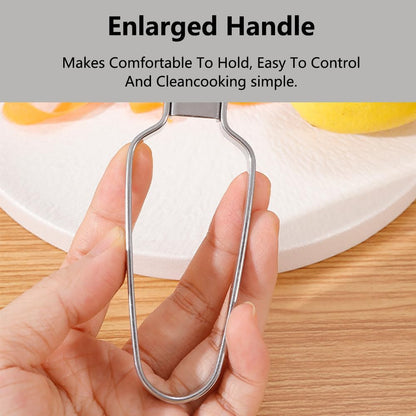 2 Pack Peelers, Stainless Steel Vegetable Peeler, Vegetable Julienne Cutter and Fruit Slicer, Y Shaped Multifunction Potato Peeler with Ergonomic Handle - Flattooth,L