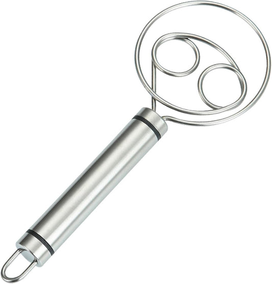 Dough Whisk Bread Mixer Stainless Steel Cake Pastry Flours Dough Blenders With Hanging Hole Kitchen Baking Blender Tools (Size : Upgrade)