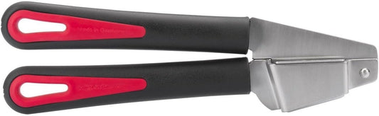 Gallant Plus 29392270 Garlic Press with Two Press Inserts: Fine and Coarse, Plastic/Stainless Steel, Black/Red/Silver