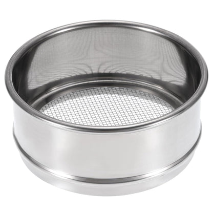150 Mesh Lab Sieve, 4" Diameter Test Sieve 304 Stainless Steel Wire Cloth (0.1mm) for Industrial Laboratory - Colors A