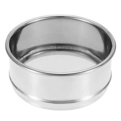 150 Mesh Lab Sieve, 4" Diameter Test Sieve 304 Stainless Steel Wire Cloth (0.1mm) for Industrial Laboratory - Colors A